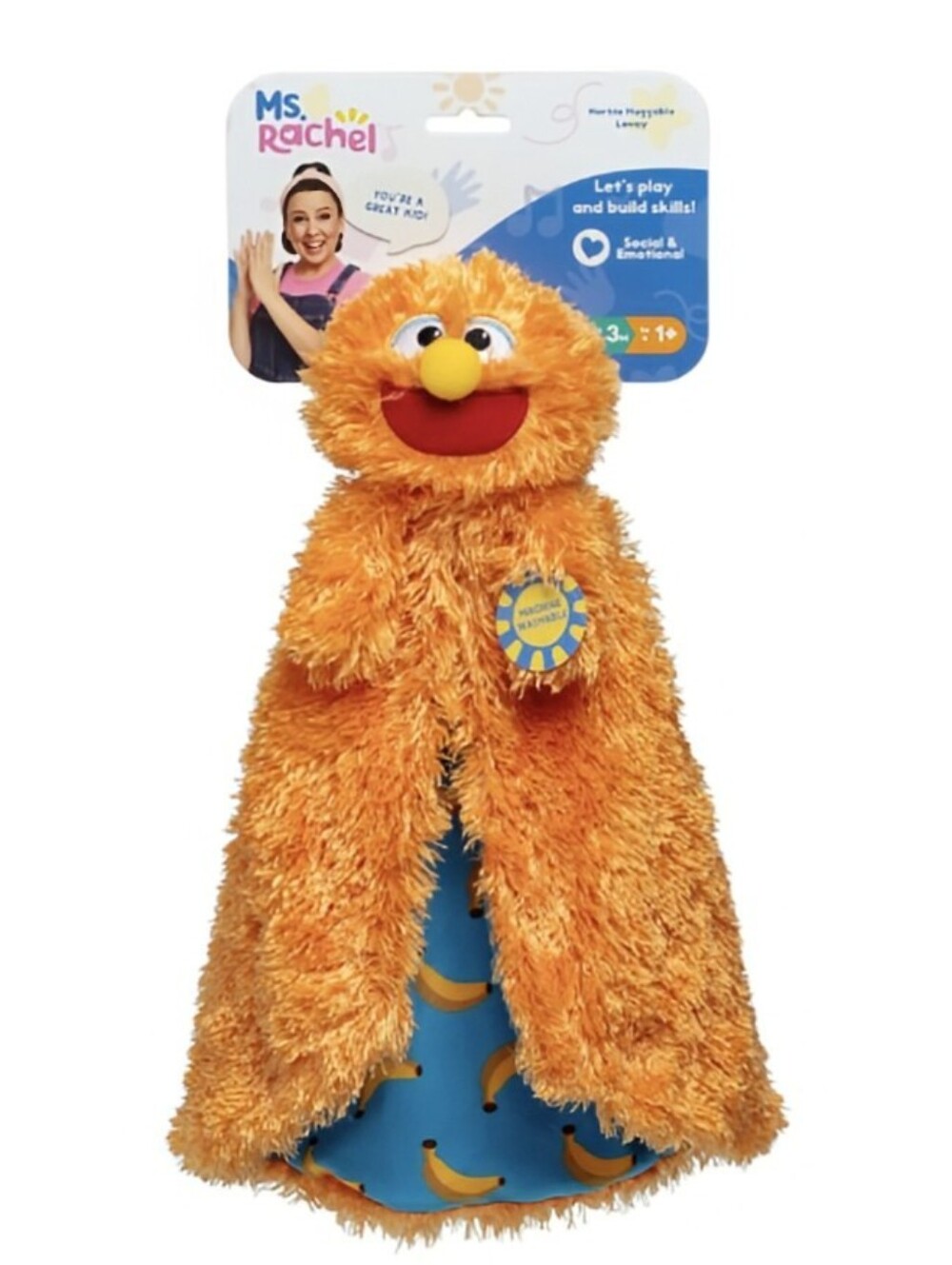 NEW Ms. Rachel Herbie Huggable Lovey Plush
